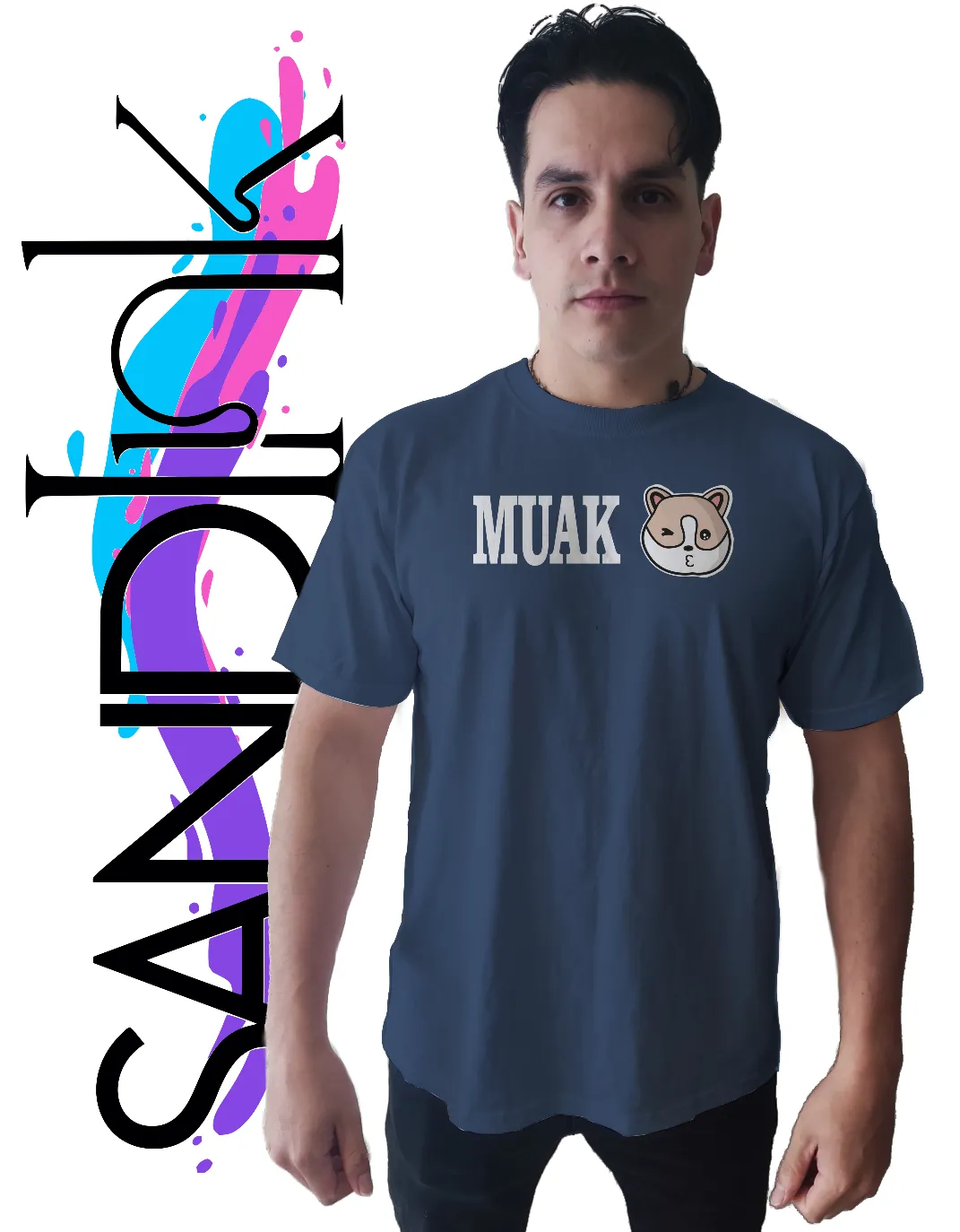 Playera diseño muak