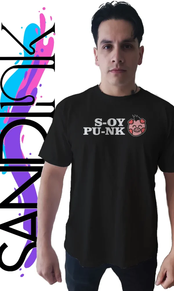 Playera diseño soy punk