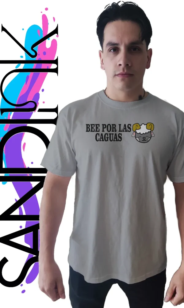 Playera diseño bee por las caguas