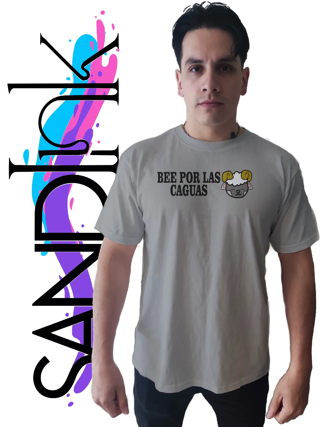 Playera diseño bee por las caguas