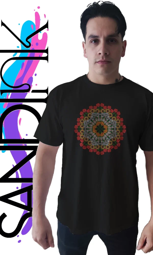 Playera diseño floral