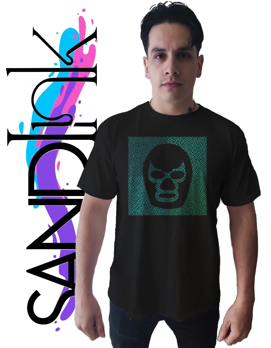 Playera diseño Lucha libre