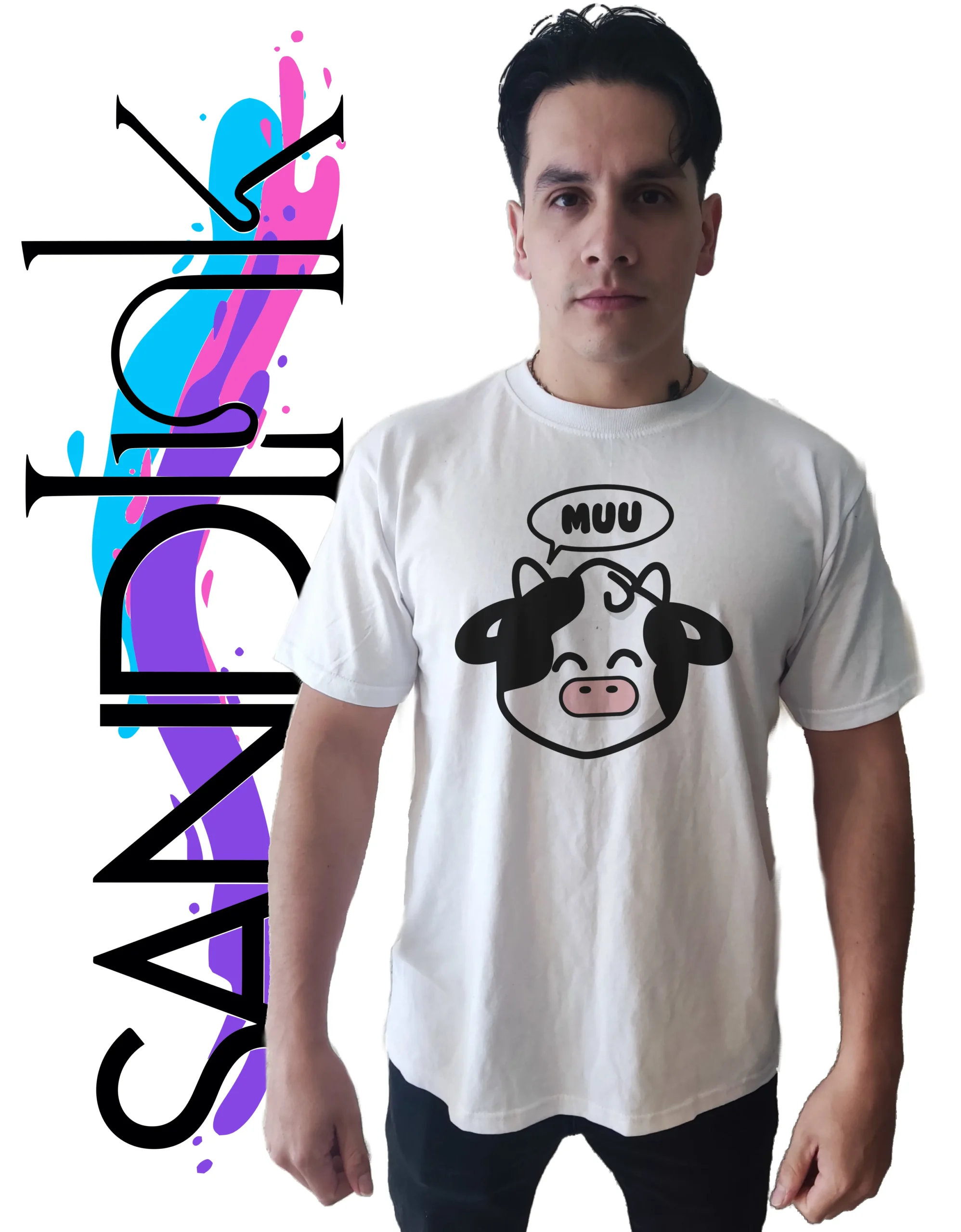 Playera diseño kwaii